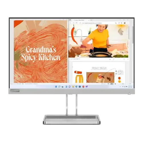 Lenovo L22i-40 Borderless Monitor — 21.5" IPS WLED, 75Hz