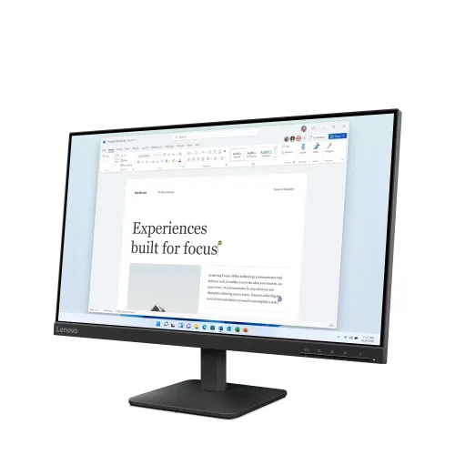 Lenovo L24-4e Monitor — 23.8" FHD IPS, 100Hz