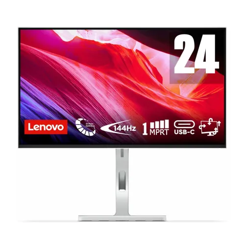 Lenovo L24D-4C Monitor — 24" FHD IPS, 144Hz, 1ms