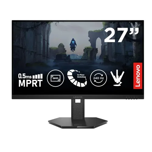 Lenovo Legion 27Q-10 27" IPS Gaming Monitor — 240Hz, 2K QHD, 0.5ms