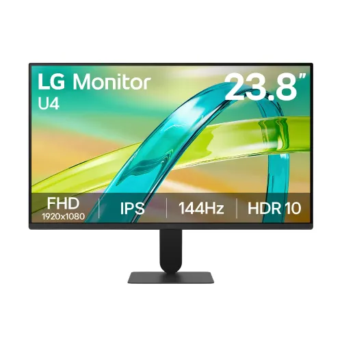 LG 24U411B-B Monitor — 24", FHD IPS, 144Hz