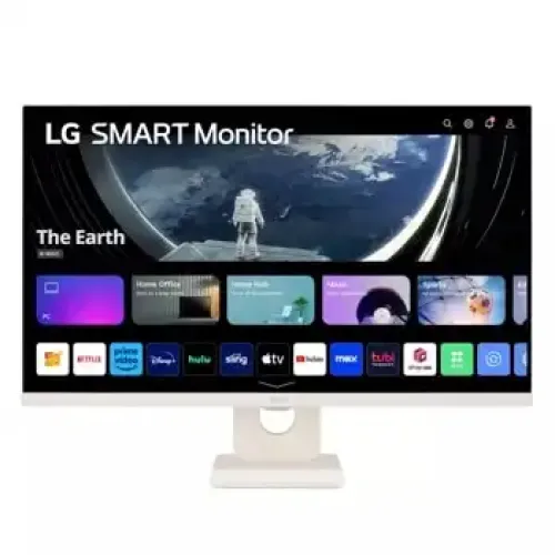 LG 27SR50F-W Smart Monitor with webOS — 27" FHD, IPS