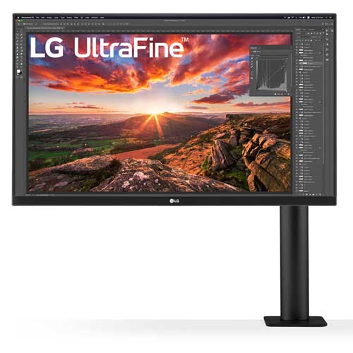 LG 27UN880 27" UltraFine IPS Ergo Professional Monitor — 4K UHD