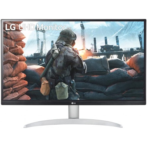 LG 27UP600K-W Monitor — 27" 4K UHD IPS