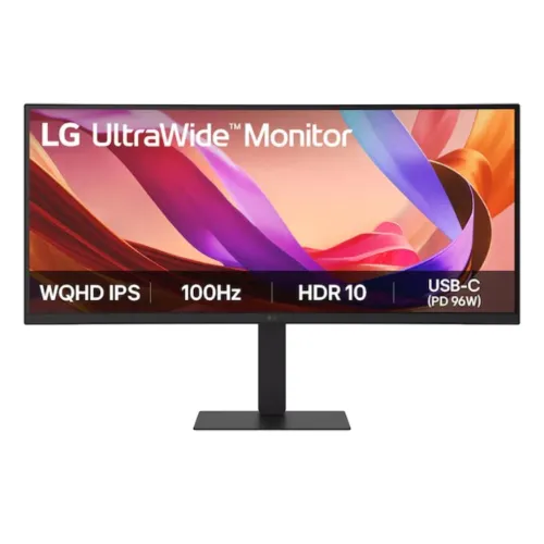 LG 34U650A-B Curved Monitor — 34" UltraWide WQHD IPS, 100Hz