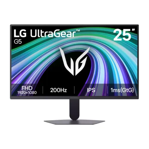 LG UltraGear 25G523B-B Gaming Monitor — 24.4" FHD IPS, 200Hz