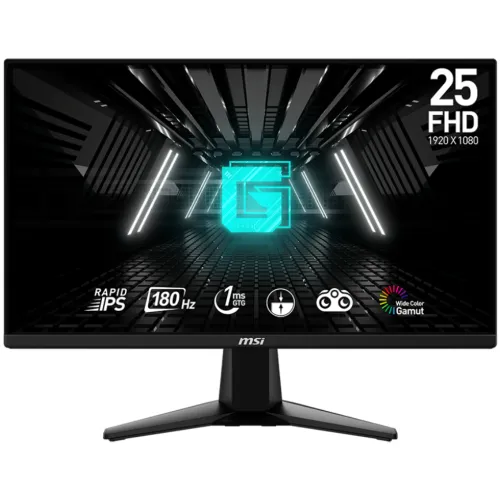 MSI G255F Gaming Monitor — 25", FHD IPS, 180Hz, 1ms
