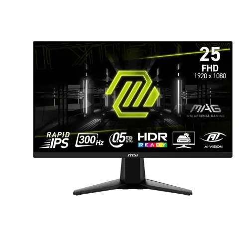 MSI MAG 255XF Gaming Monitor — 24.5" FHD IPS, 300Hz