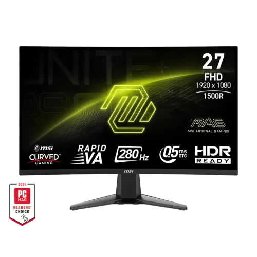 MSI MAG 276CXF Curved Gaming Monitor — 27" VA FHD, 280Hz