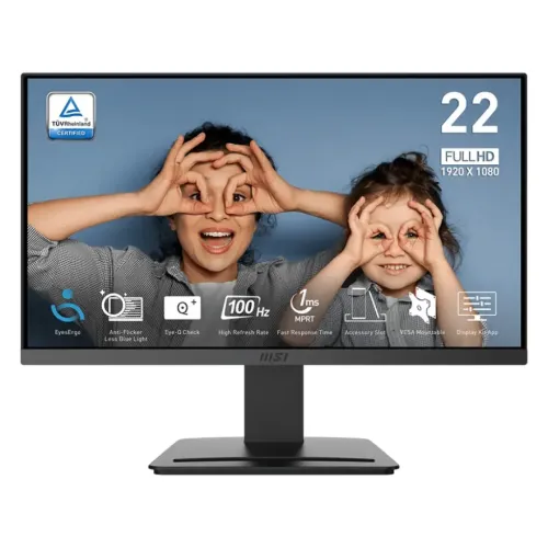 MSI PRO MP223 E2 Business Monitor — 21.45" Full HD, 100Hz