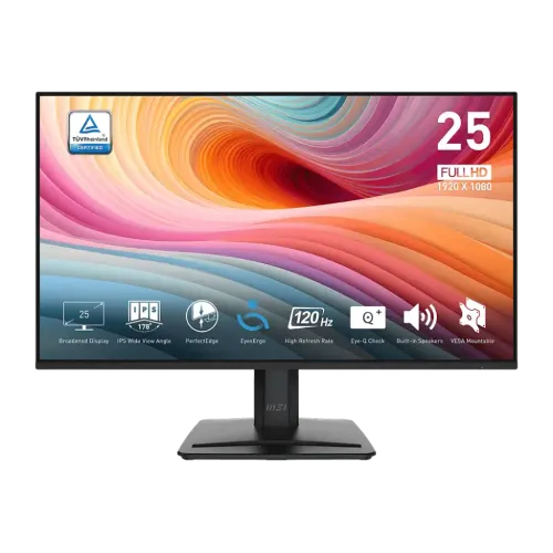 MSI PRO MP251 E2 Monitor — 24.5" IPS FHD, 120Hz