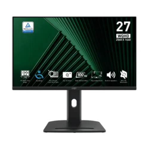 MSI PRO MP275QPG Business Monitor — 27" WQHD, 100Hz