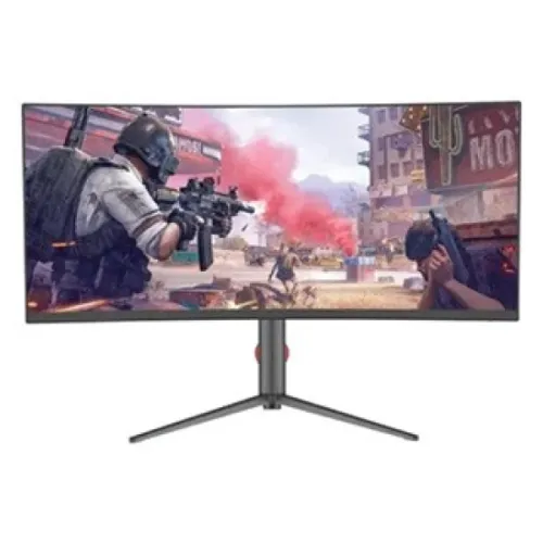 PC Power PCG34B165WQC Curved Gaming Monitor — 34", WQHD VA, 165Hz
