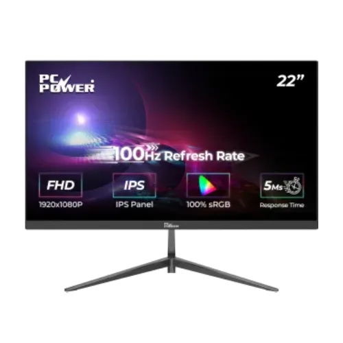 PC Power PCGM-King22 21.45" IPS Monitor — FHD, 100Hz