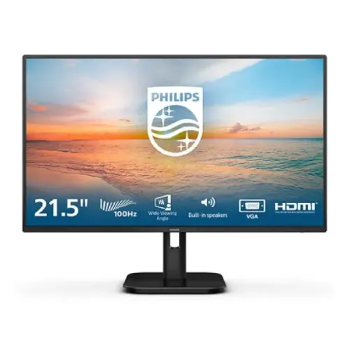 Philips 22E1N1100LA LED Monitor — 21.5" FHD, 100Hz