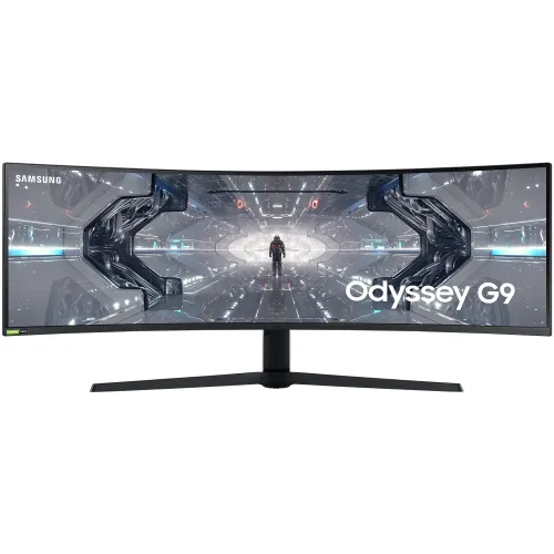 Samsung Odyssey G9 C49G95TSSW Curved Gaming Monitor — 49" Dual-QHD, 240Hz, G-Sync