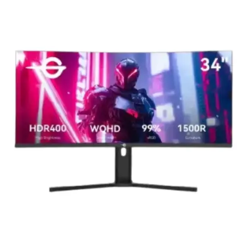 Titan Army C34A1R 34" VA Curved Gaming Monitor — WQHD, 165Hz