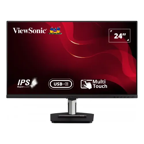 ViewSonic TD2455 Multi-Touch Monitor — 23.8" IPS FHD