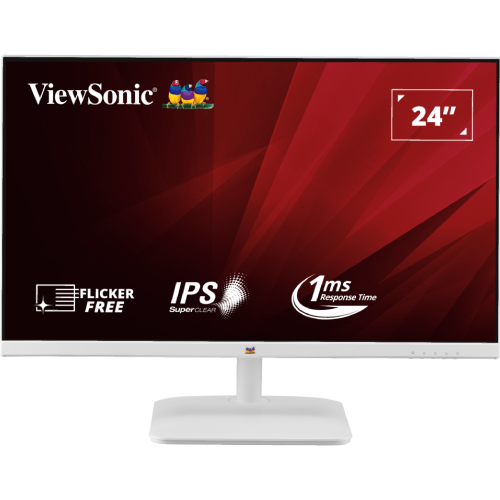 ViewSonic VA2432-H-W Monitor — 24", FHD IPS, 100Hz
