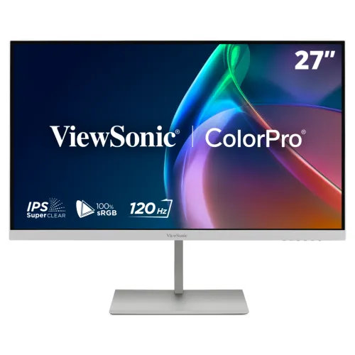 ViewSonic VP2766-2K-W Monitor — 27" 2K QHD, 120Hz