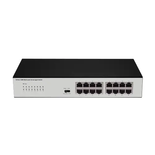 BDCOM S1016C Unmanaged Switch — 16 Ports, 100M