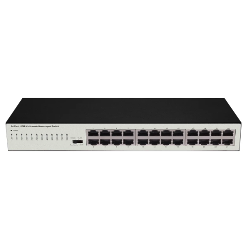 BDCOM S1024C Unmanaged Switch — 24 Ports, 100M