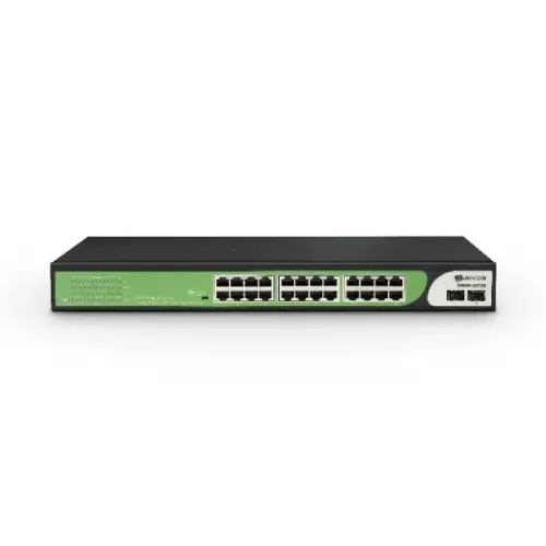 BDCOM S1500-24T2S Unmanaged Switch — 24-Port Gigabit