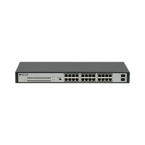 BDCOM S1526-24P Multi-Functional PoE Switch — 24-Port Full-Gigabit
