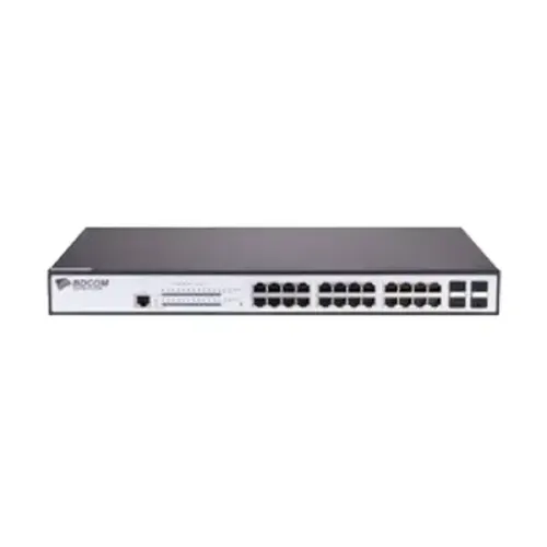 BDCOM S2528-P Managed PoE Switch — 24-Port