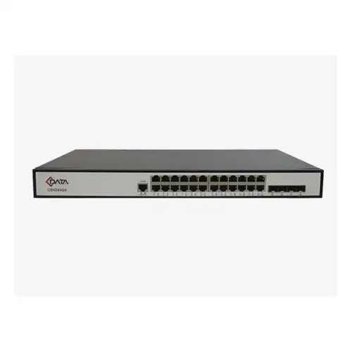 C-Data CS4244GX-POE Managed Ethernet POE Switch — 24 Ports, Gigabit