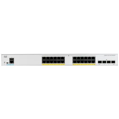 Cisco C1000-24T-4X-L Catalyst 1000 Series Managed Switch — 24-Port