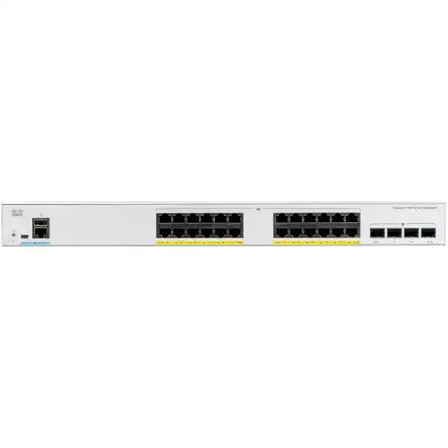 Cisco Catalyst C1000FE-24P-4G-L Network Switch — 24-Port PoE