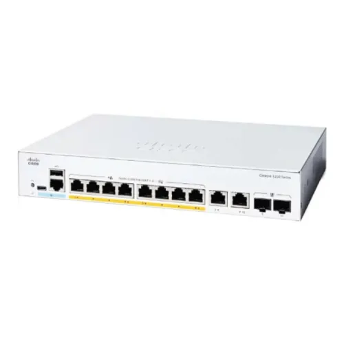 Cisco Catalyst C1200-8P-E-2G Gigabit Managed Switch — 8-Port