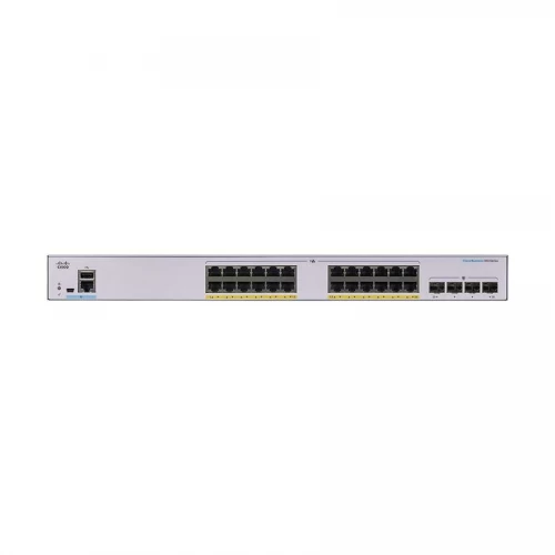 Cisco CBS350-24P-4G-EU Gigabit PoE+ SFP Managed Switch — 24-Port