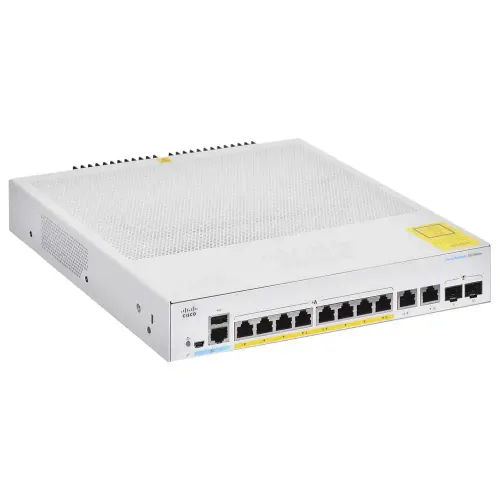 Cisco CBS350-8P-2G-EU Business Series Managed Network Switch — 10-port