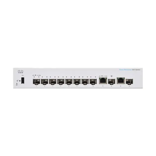 Cisco CBS350-8S-E-2G Gigabit Managed Switch — 10-Port
