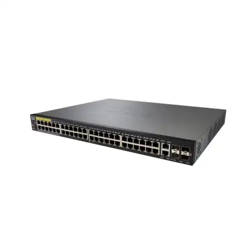 Cisco SF350-48P-K9-EU Managed PoE Network Switch — 48-Port 10/100