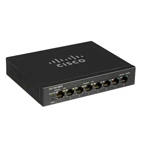 Cisco SG110D-08HP PoE Gigabit Desktop Switch — 8-Port