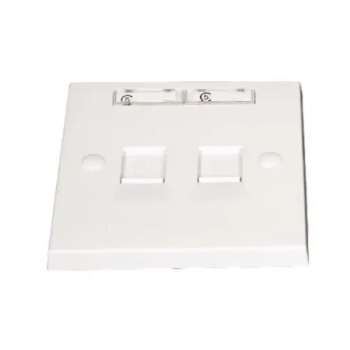 CommScope 2225212-1 Faceplate — Dual Port