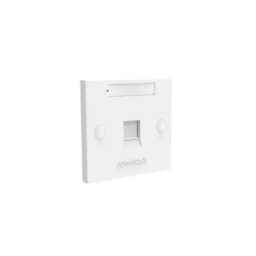 CommScope FPS-BS-1P-W Faceplate Kit — 1-Port