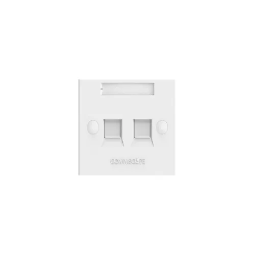 CommScope FPS-BS-2P-W Faceplate Kit — 2-Ports