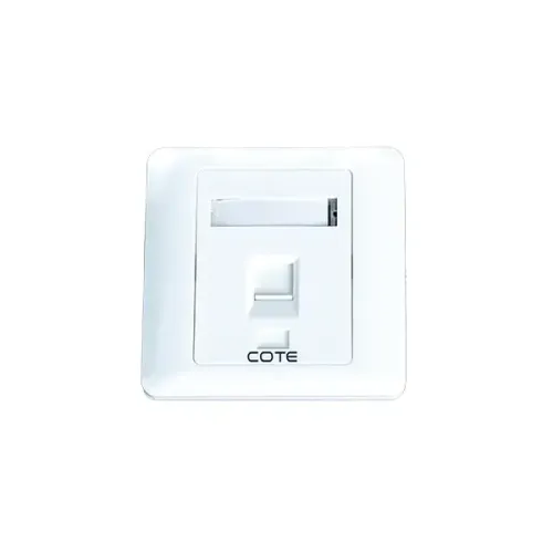 COTE CFP-2101 Faceplate — Single Port