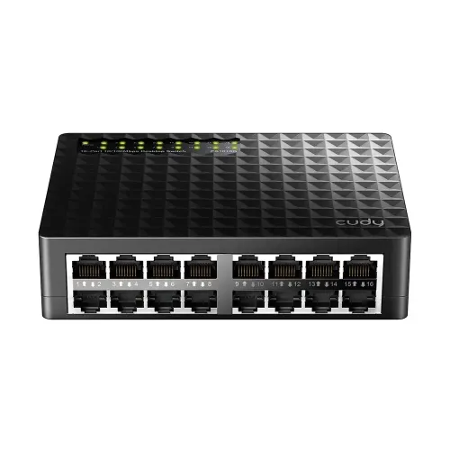 Cudy FS1016D Desktop Switch — 16-Port, 10/100Mbps