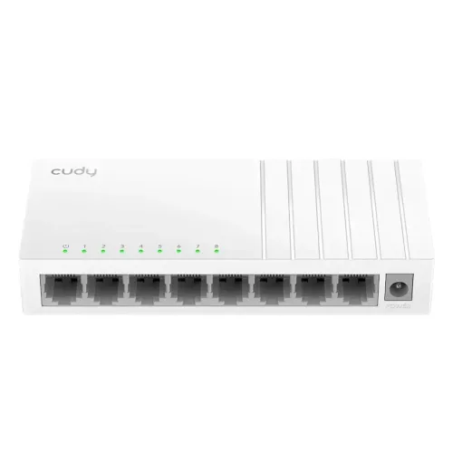 Cudy FS108D Desktop Switch — 8 Port, 10/100Mbps