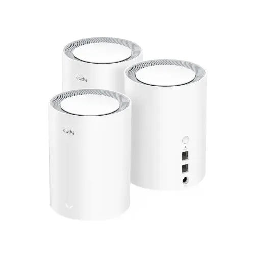 Cudy M1800 Mesh Router — AX1800, Dual-Band, 3-Pack