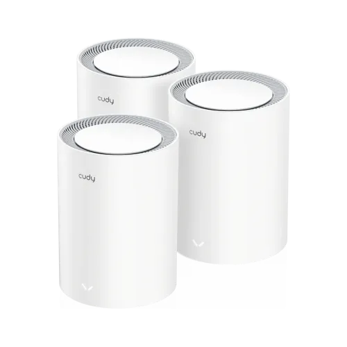 Cudy M3000 Dual Band Wi-Fi 6 Mesh Router — AX3000, 2.5G, 3-Pack