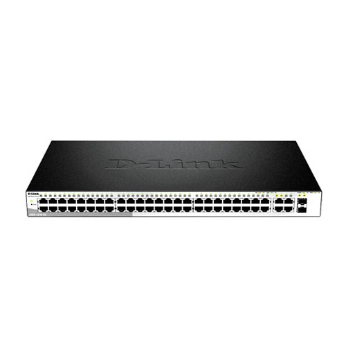 D-Link DES-1210-52 Smart Managed Switch — 48-Port Gigabit
