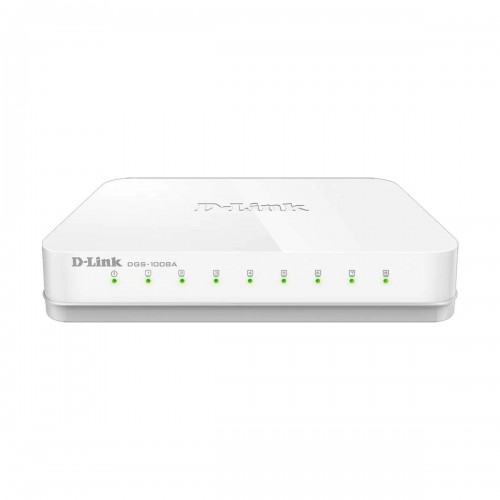 D-Link DGS-1008A Easy Desktop Switch — 8-Port Gigabit