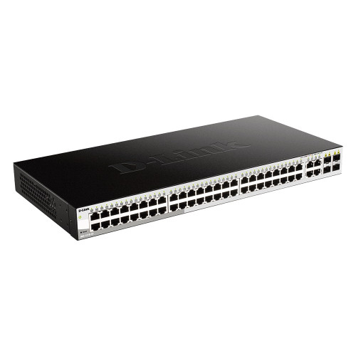 D-Link DGS-1210-52 Smart Managed Switch — 52-Port Gigabit