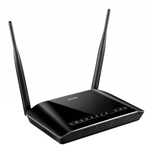 D-Link DSL-2750U ADSL2+ Modem Router — N300